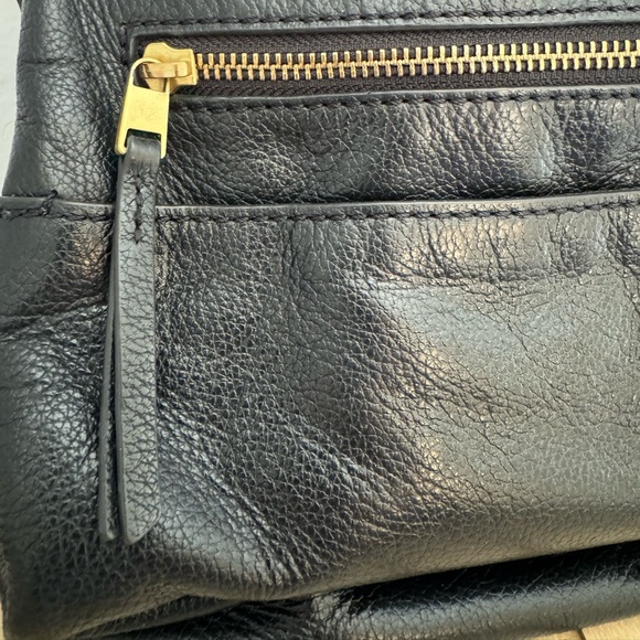 Black Leather Fossil Purse - Picture 6 of 7